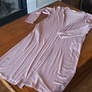 Floor length sweater